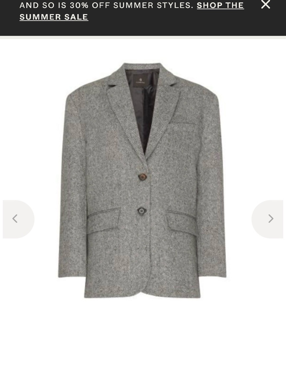 Anine Bing Quinn Blazer
